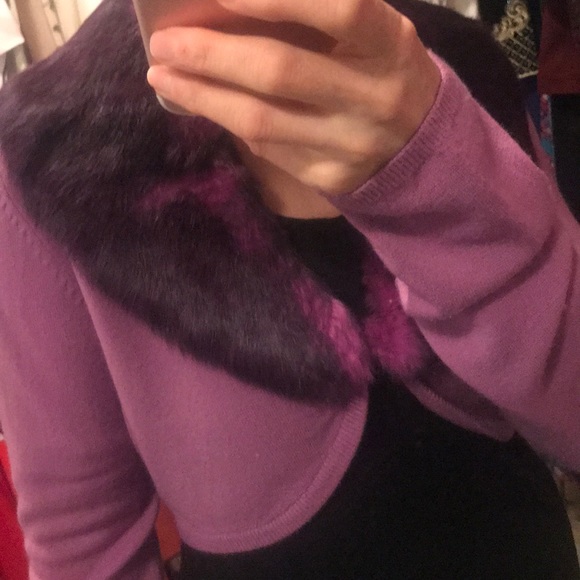 Rampage cropped sweater Purple size M - Picture 5 of 14